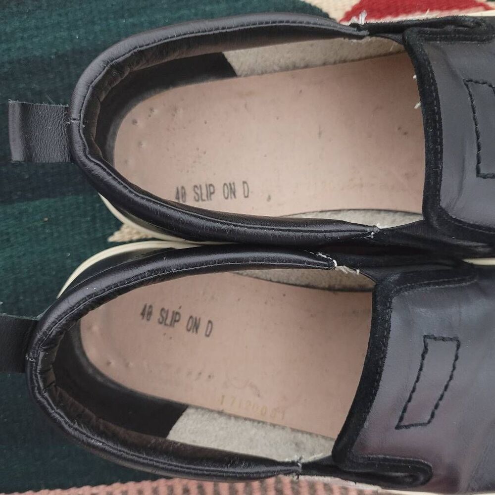 Golden Goose GGDB/Private EDT Hanami Slip On Star Sneakers Sz 40 US 10 Black‎ - Picture 9 of 12